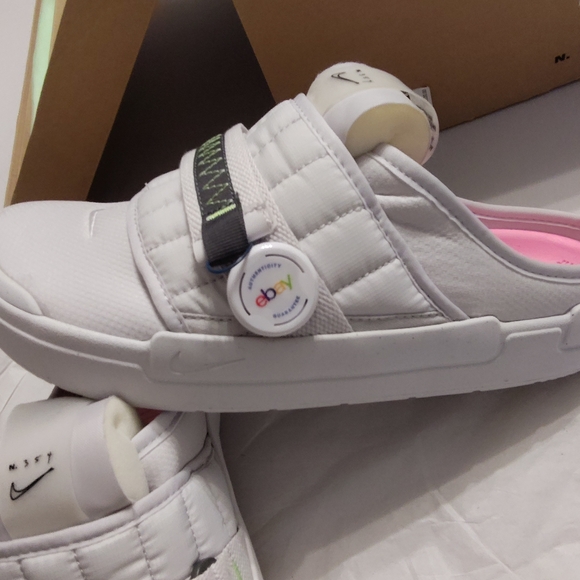 NIKE OFFLINE N.354 MEN’S SLIDE SHOES VAST GREY WHITE SIZE 13 NEW IN BOX - Picture 16 of 16